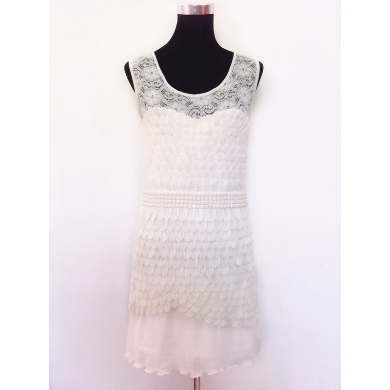 Women Gatsby Dress Costume 1920s Fashion Flapper Dress White Vintage 20s Party Dress Sets