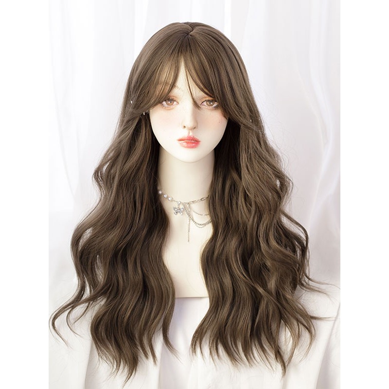 Lolita Wig Tousled Heat-resistant Fiber As Image Lolita Accessories Sweet Daily Casual