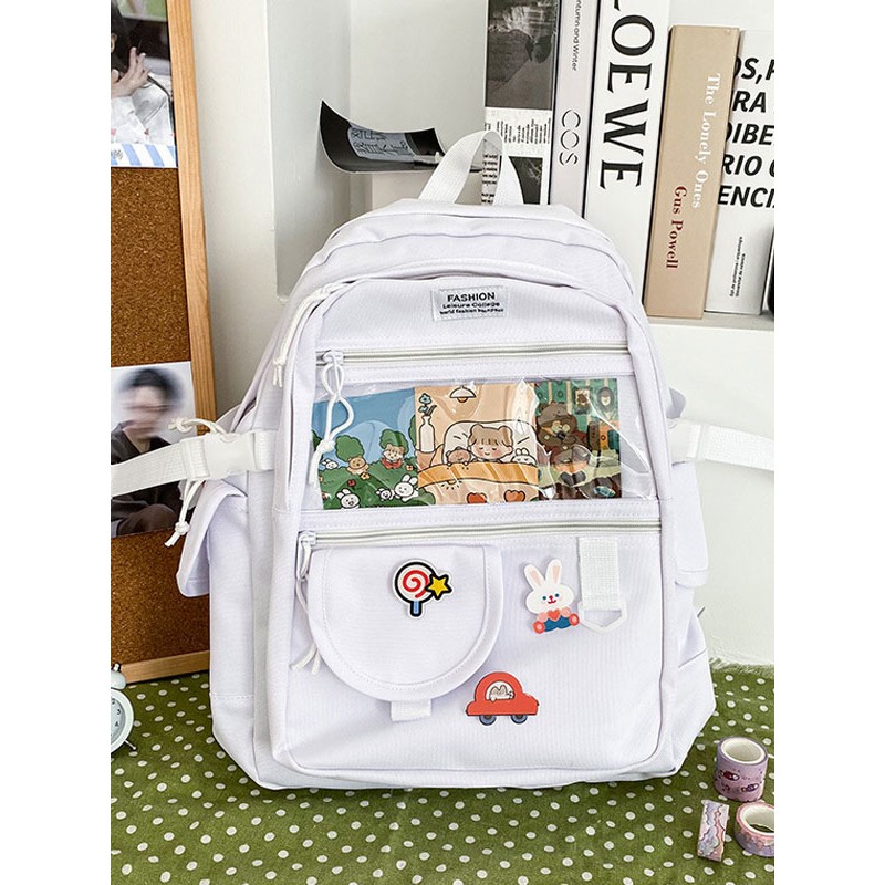Sweet Lolita Bag Blue Polyester Polyester Lolita Accessories Backpack
