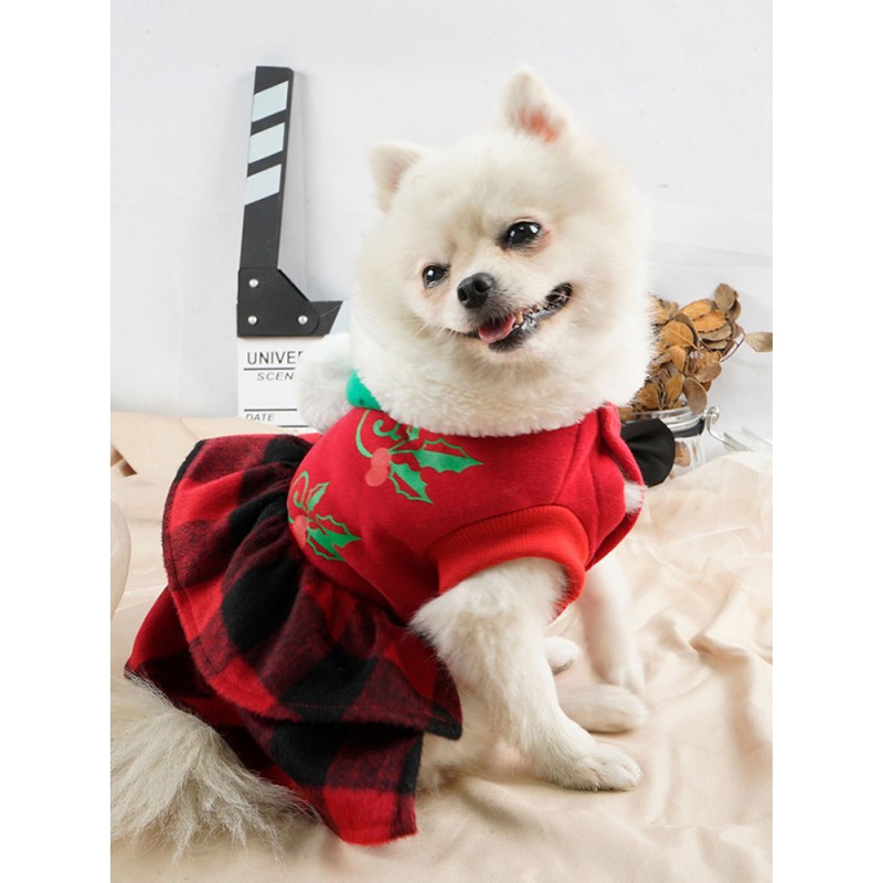 Animal Costume For Christmas Polyester Green Red Christmas Costume Halloween