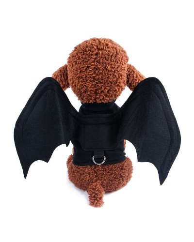 Dog Costume Bat Cat Pet Costumes Street Wear Indoor Halloween