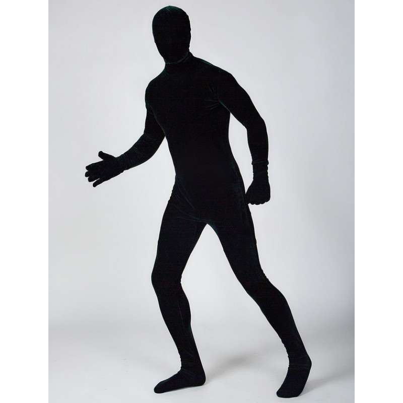 St Patricks Day Costume Unisex Velours Zentai Suits Halloween Full Bodysuit