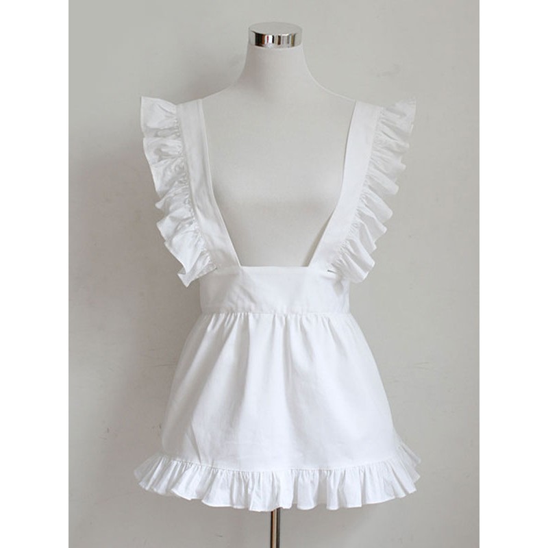 Lolita Apron Sweet Lolita Accessory Kawaii Costume Tops Maid Daily Casual Tea Party