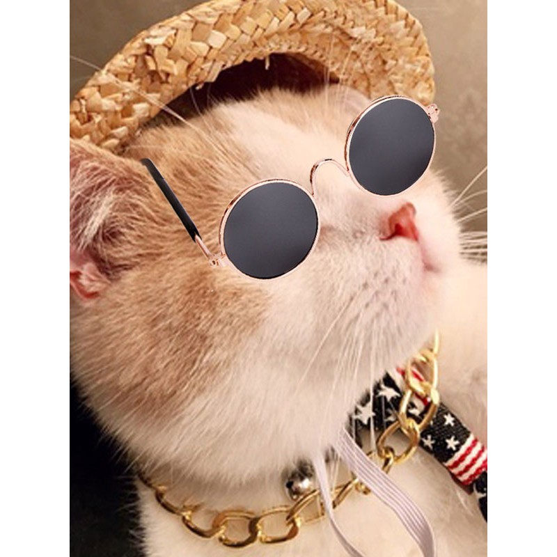 Pet Costume Cartoon Black Necklace Burlesque Polyester Pet Supply
